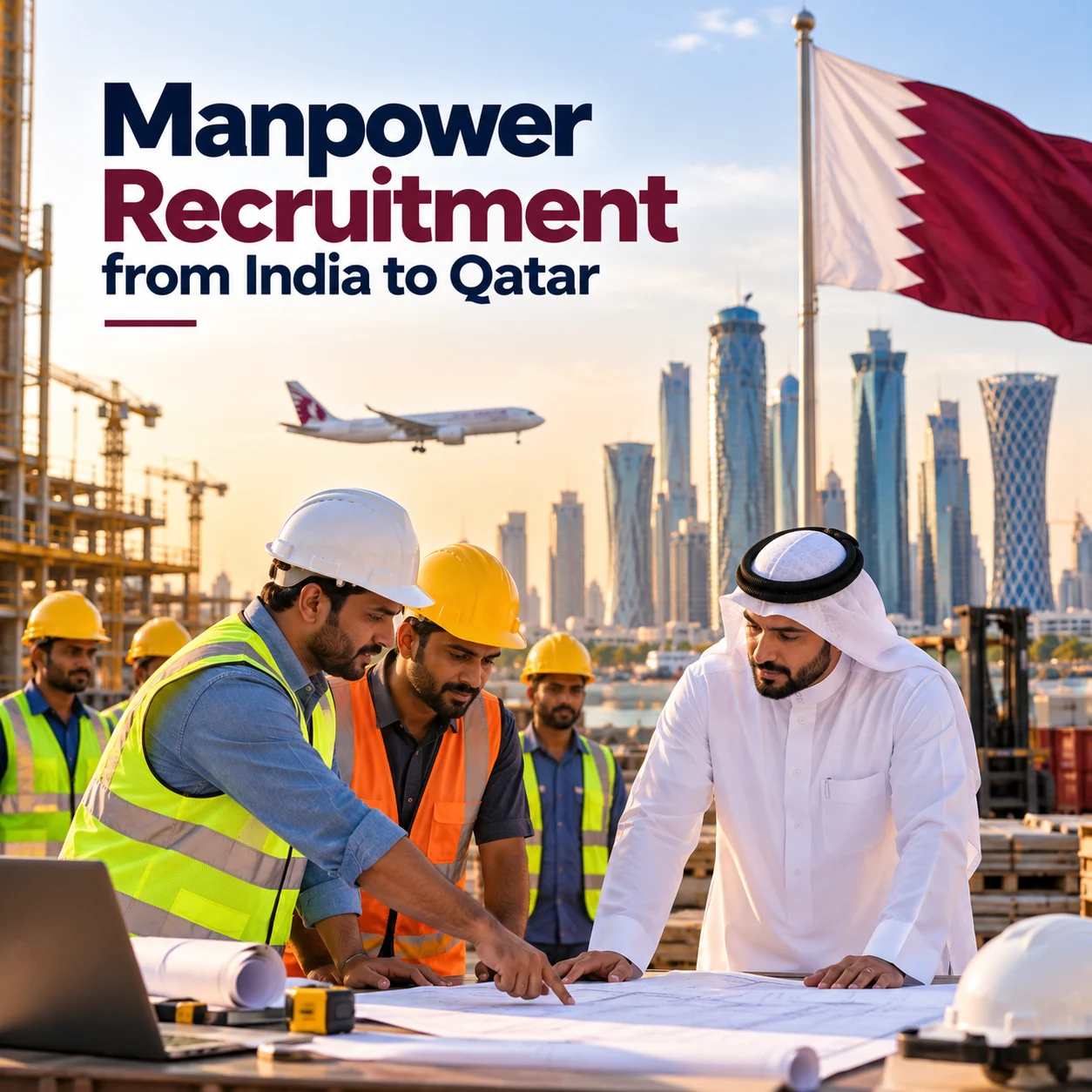 Manpower Recruitment from India to Qatar